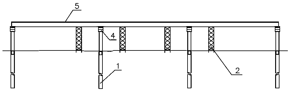 A system reinforcing method for a steel plate combined continuous beam