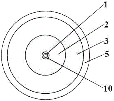 Bending resistant optical fiber