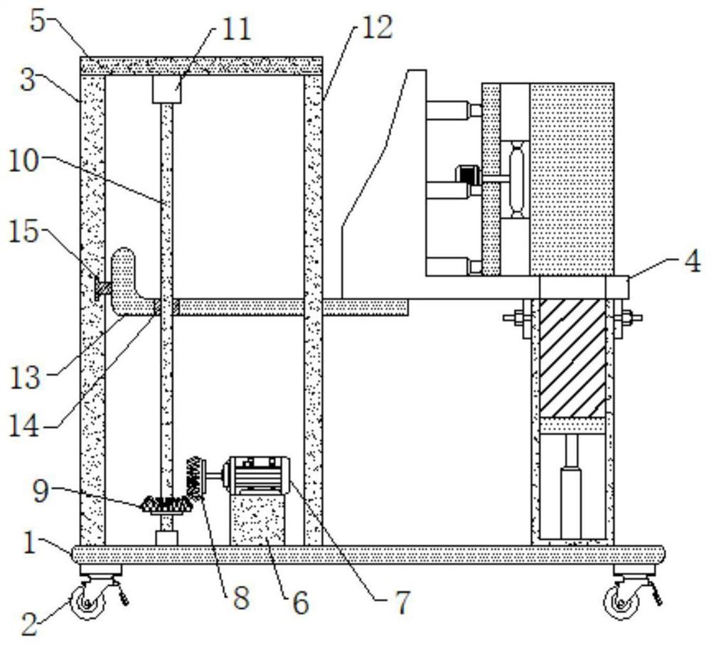 Vertical automatic wall tile pasting device and method for building construction