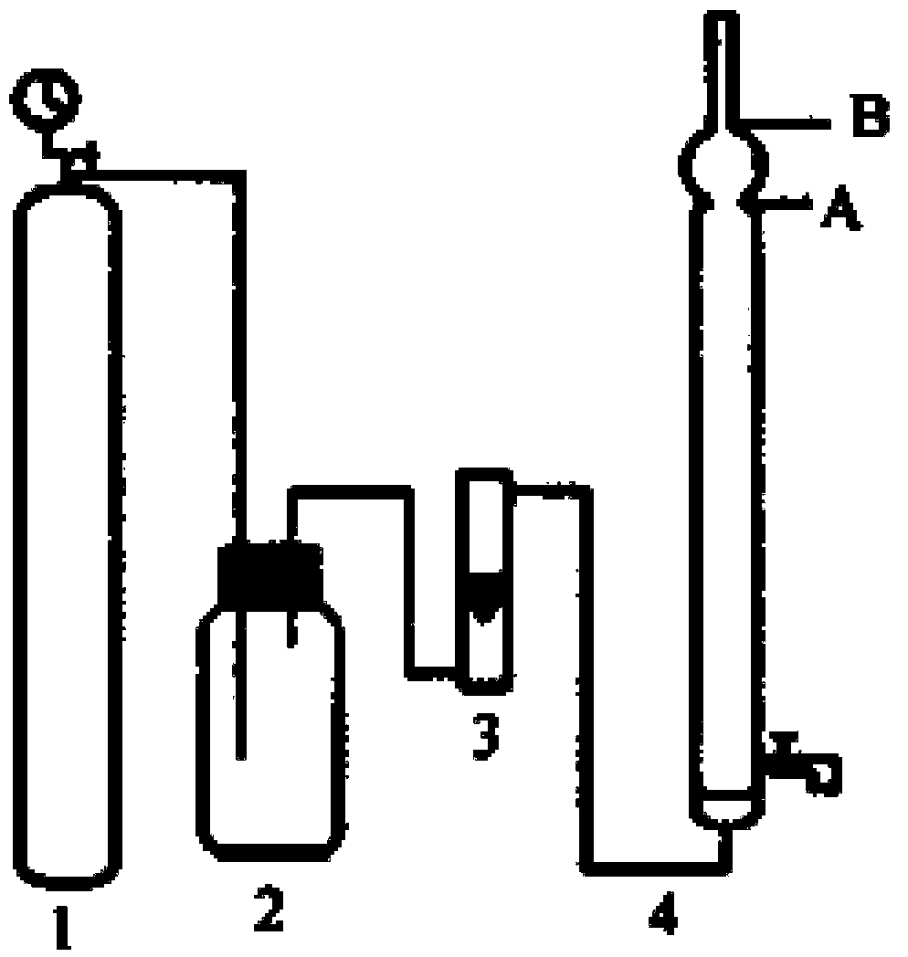 Method for separating and enriching chlorogenic acid in tobacco