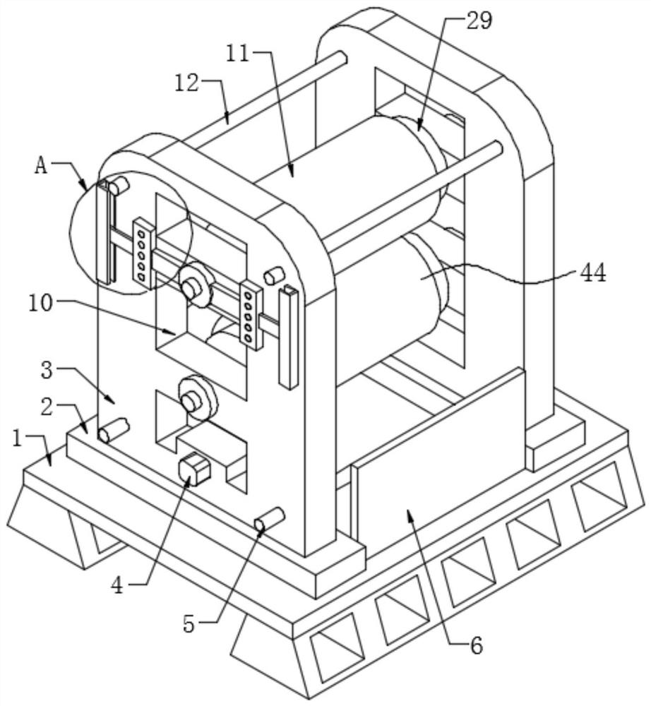 Controllable medium-high hot rolling mill based on electromagnetic heating technology