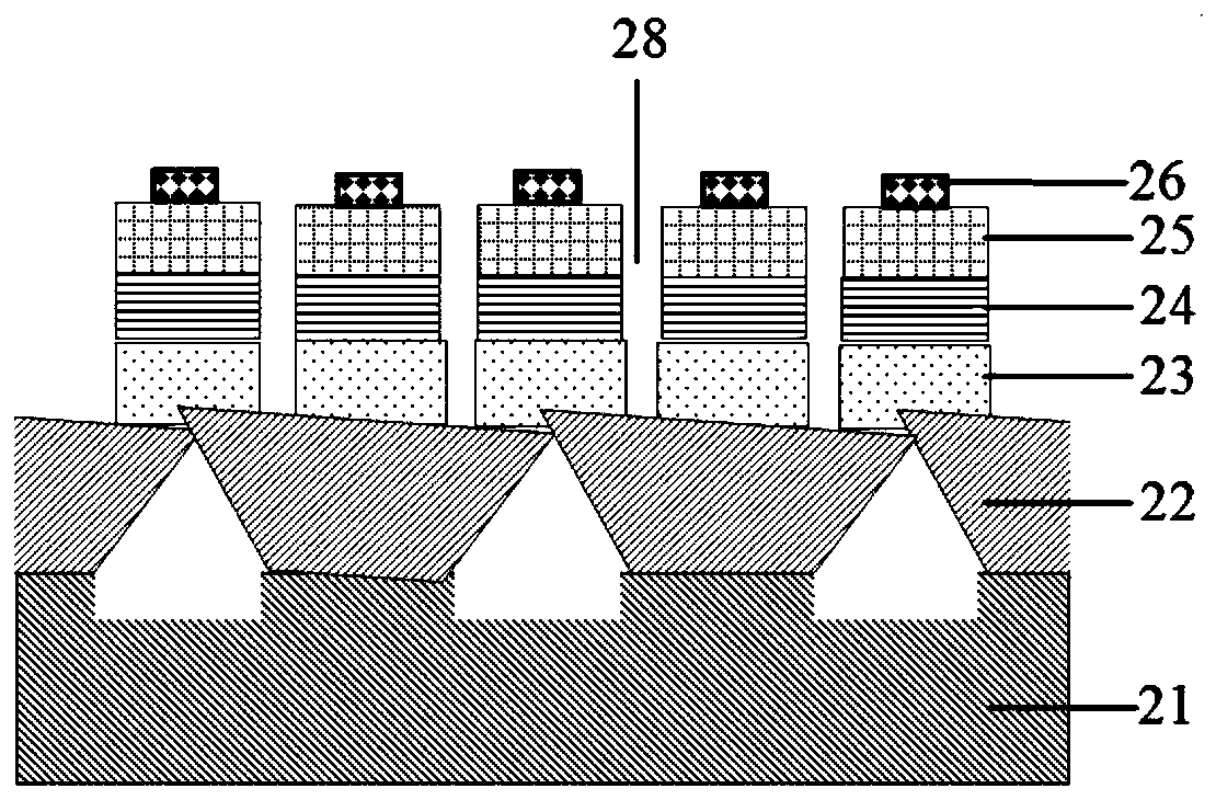 AlGaN-based homogeneously integrated optoelectronic chip and preparation method thereof