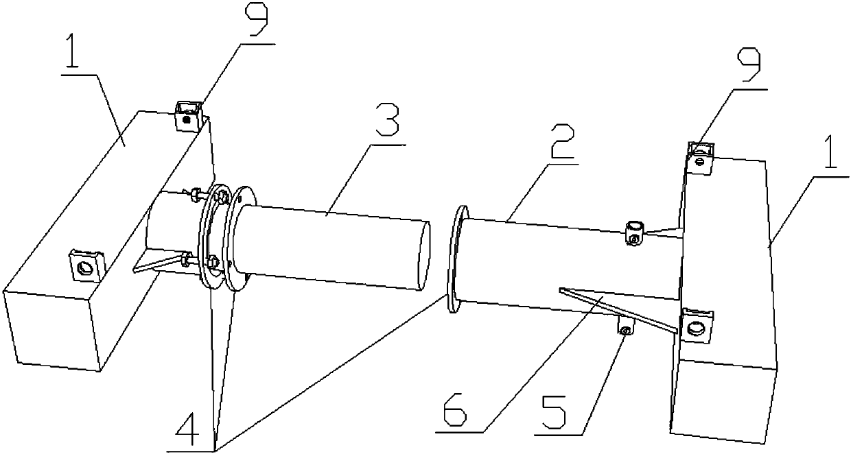 Steel arch frame closure device