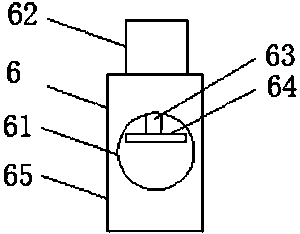 Cold-drawn steel disc round material straightening and shearing device