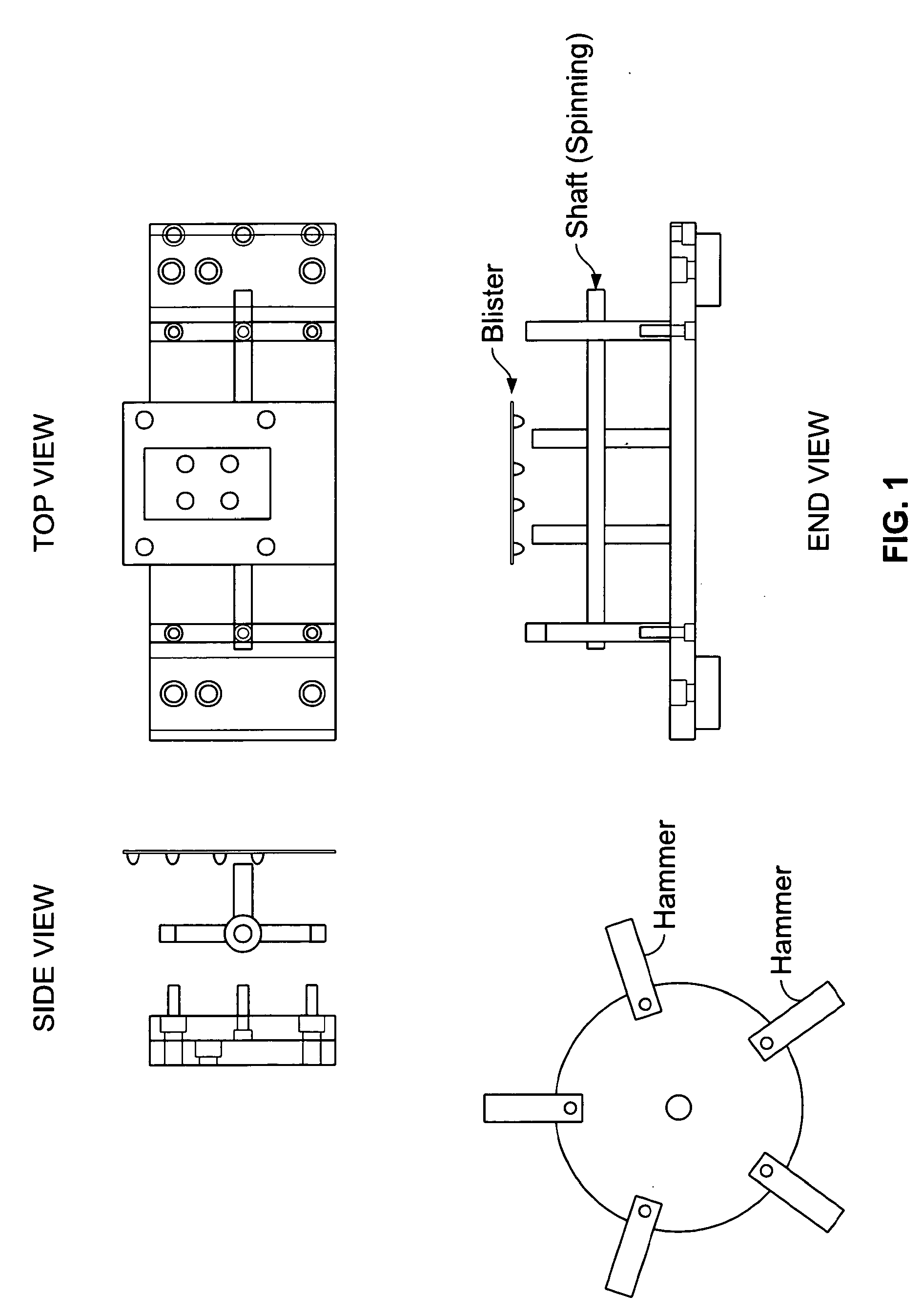 Powder conditioning of unit dose drug packages