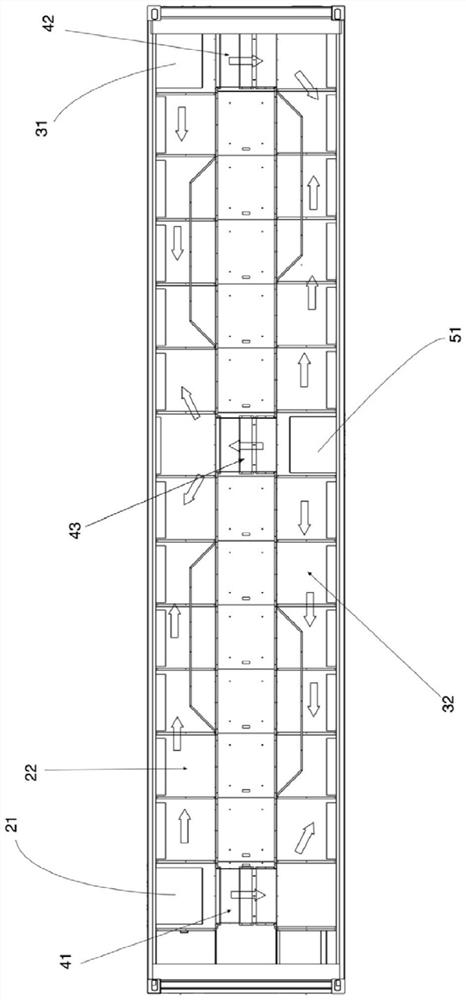 Machine room refrigerating system and energy storage machine room