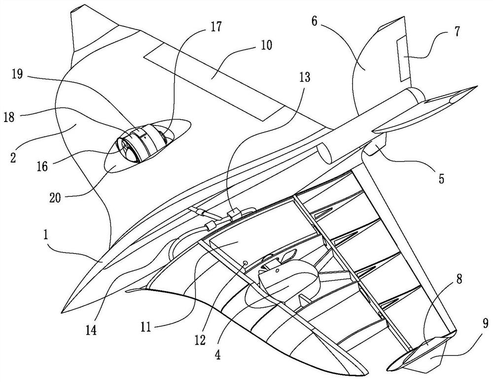 Triphibian cross-medium transverse tilting double-rotor aircraft