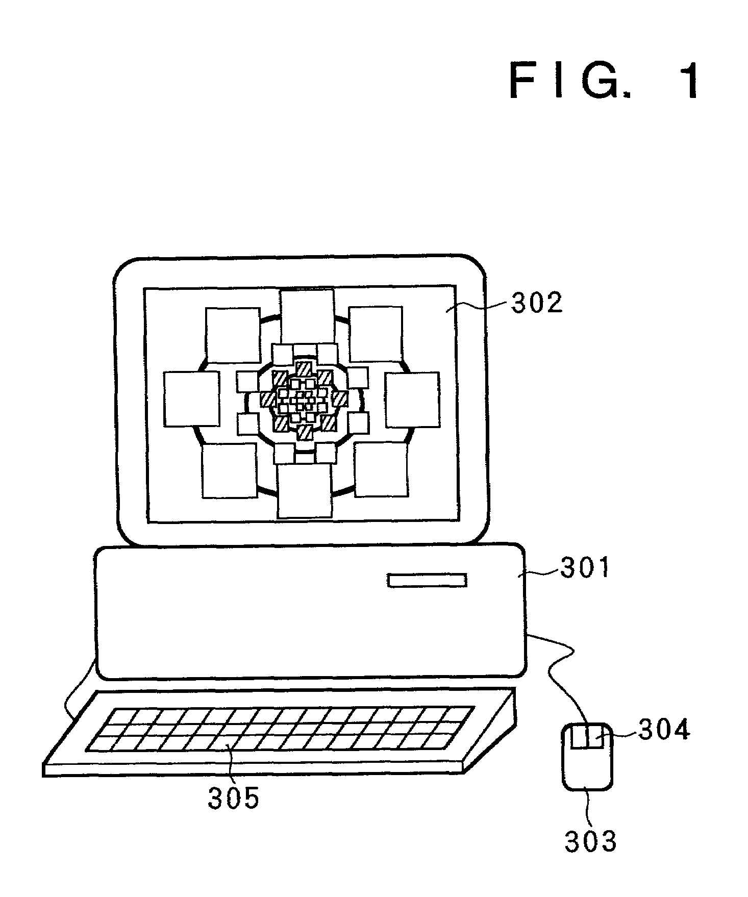 Intuitive hierarchical time-series data display method and system