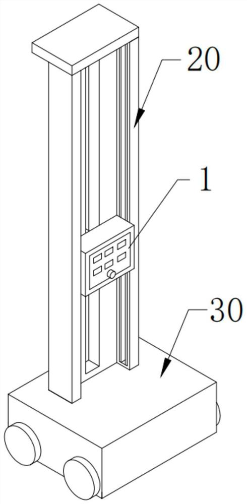 Intelligent monitoring device for ward