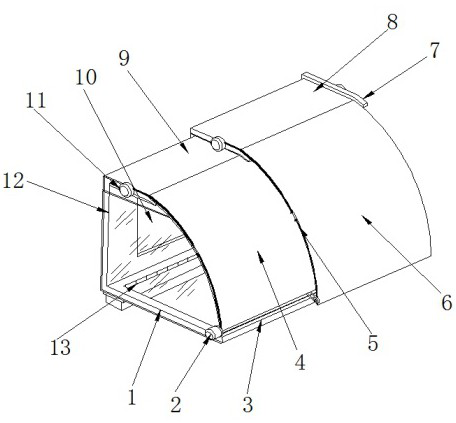 Wood board cutting chip prevention device for decoration