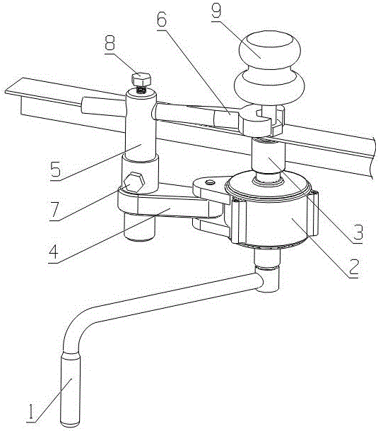 Anti-following torque multiplying wrench