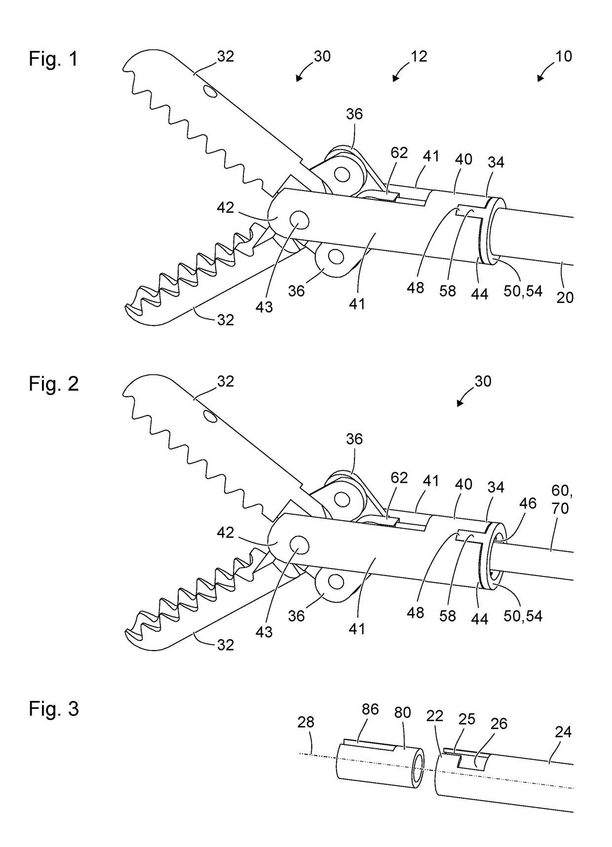 Tool for a dismantlable medical instrument