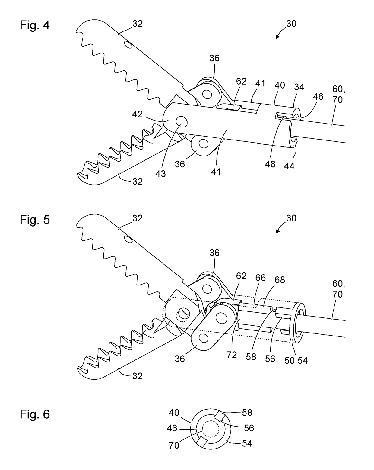 Tool for a dismantlable medical instrument