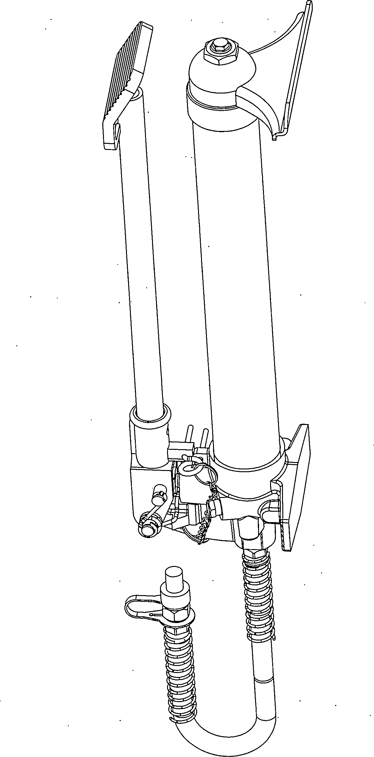 Oil hydraulic pump of combination booster