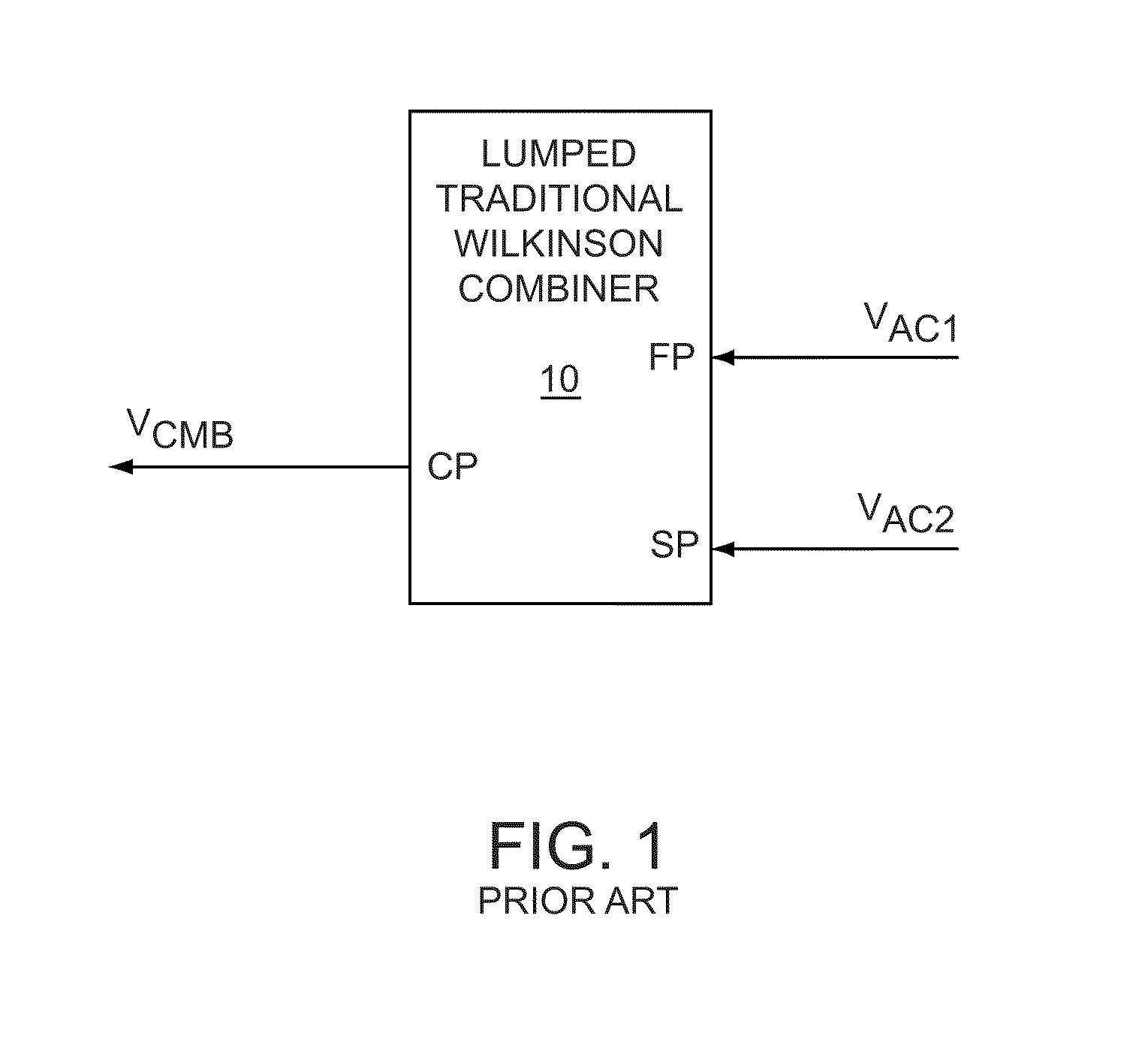 Lumped cross-coupled Wilkinson circuit