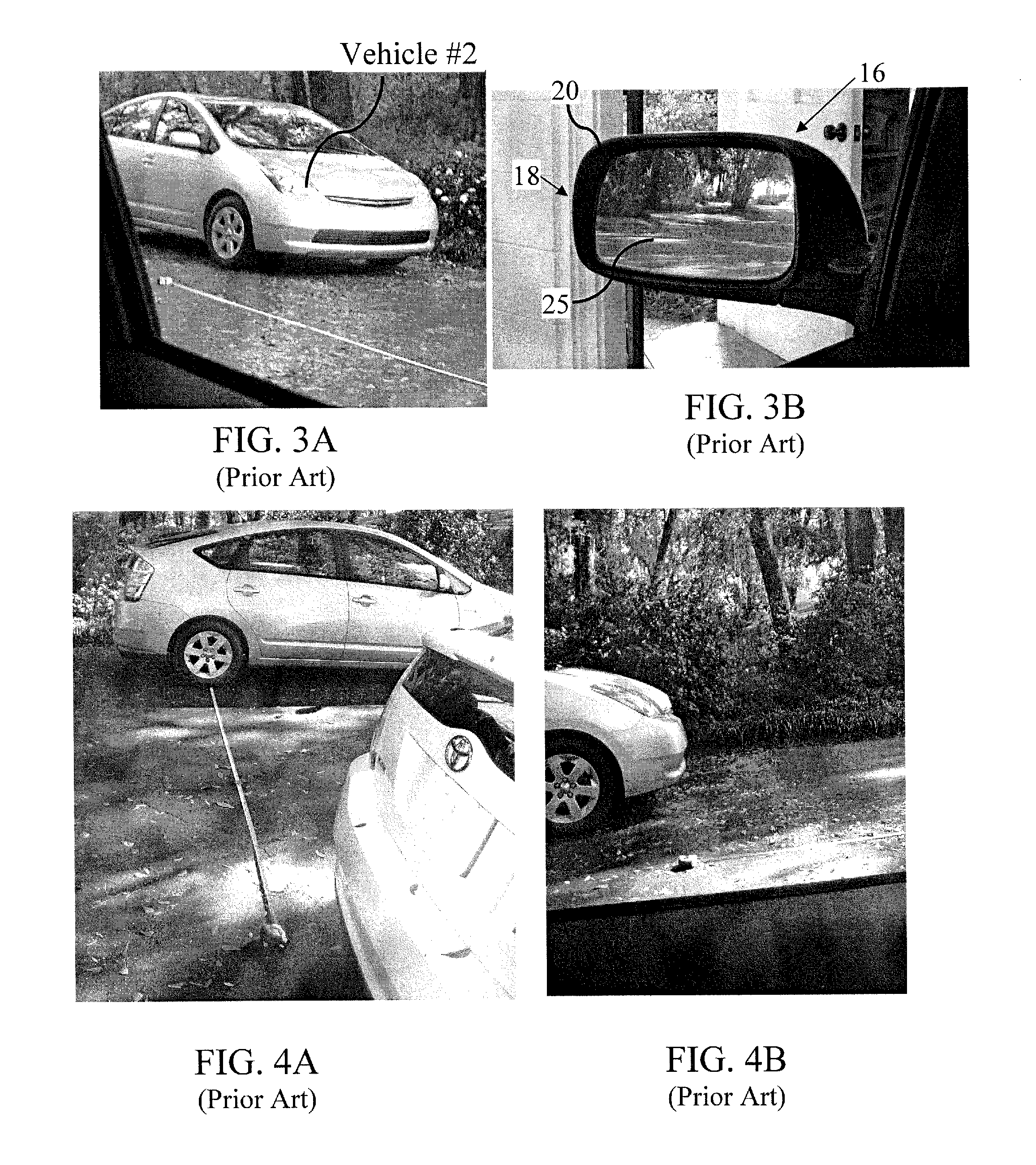 Blind-spot eliminator side-view mirror