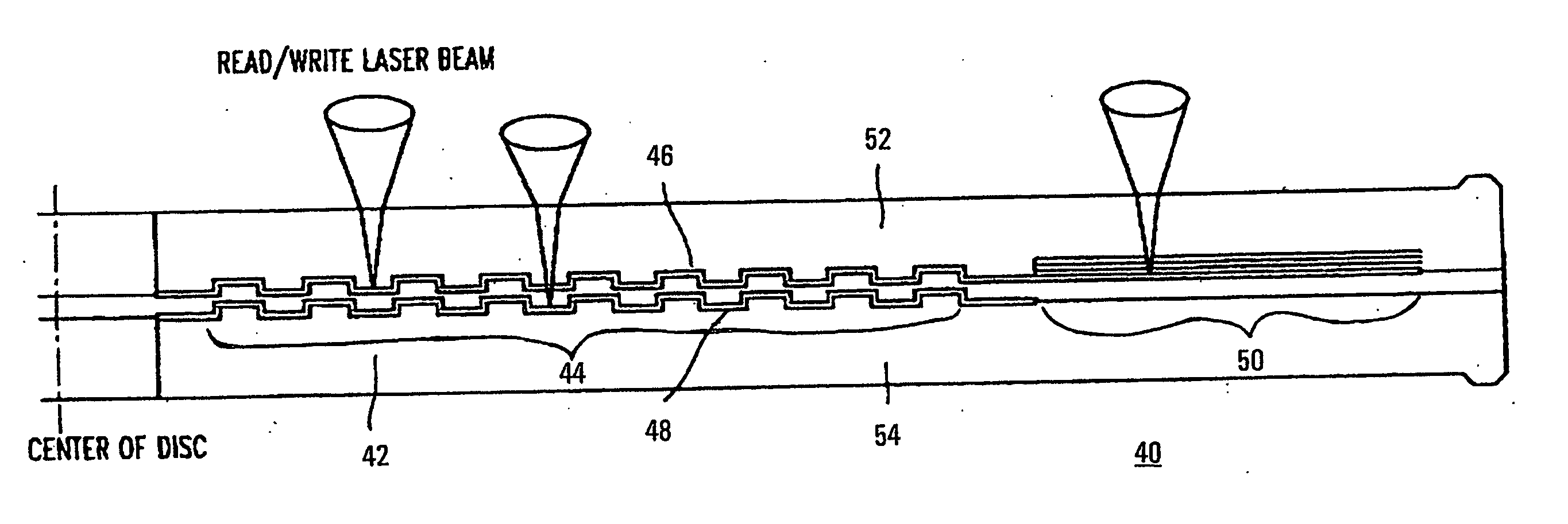 Optical recording medium having read-only storage area and writeable storage area and recording/reproducing apparatus and method therefor