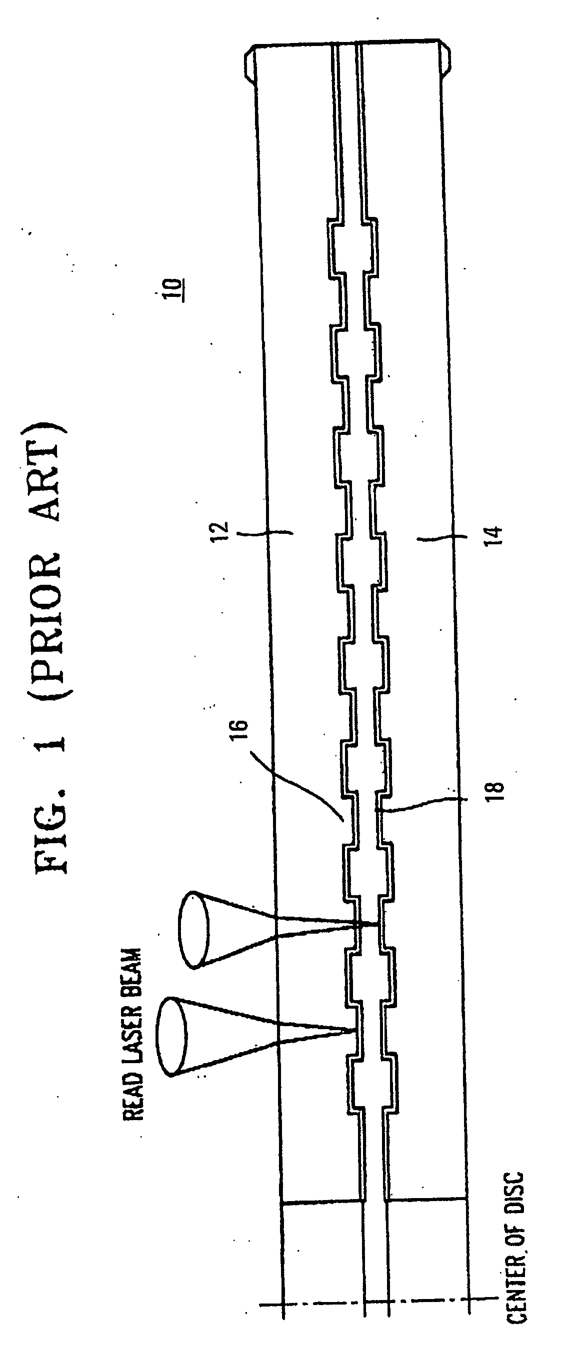 Optical recording medium having read-only storage area and writeable storage area and recording/reproducing apparatus and method therefor