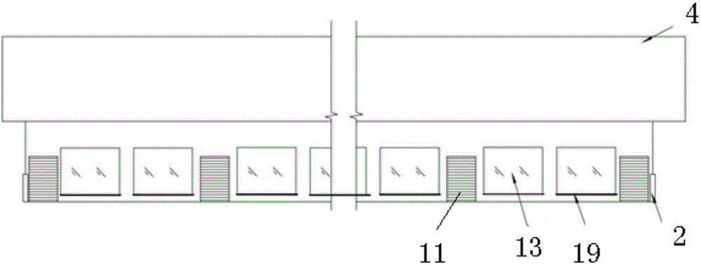 A large multi-span cowshed