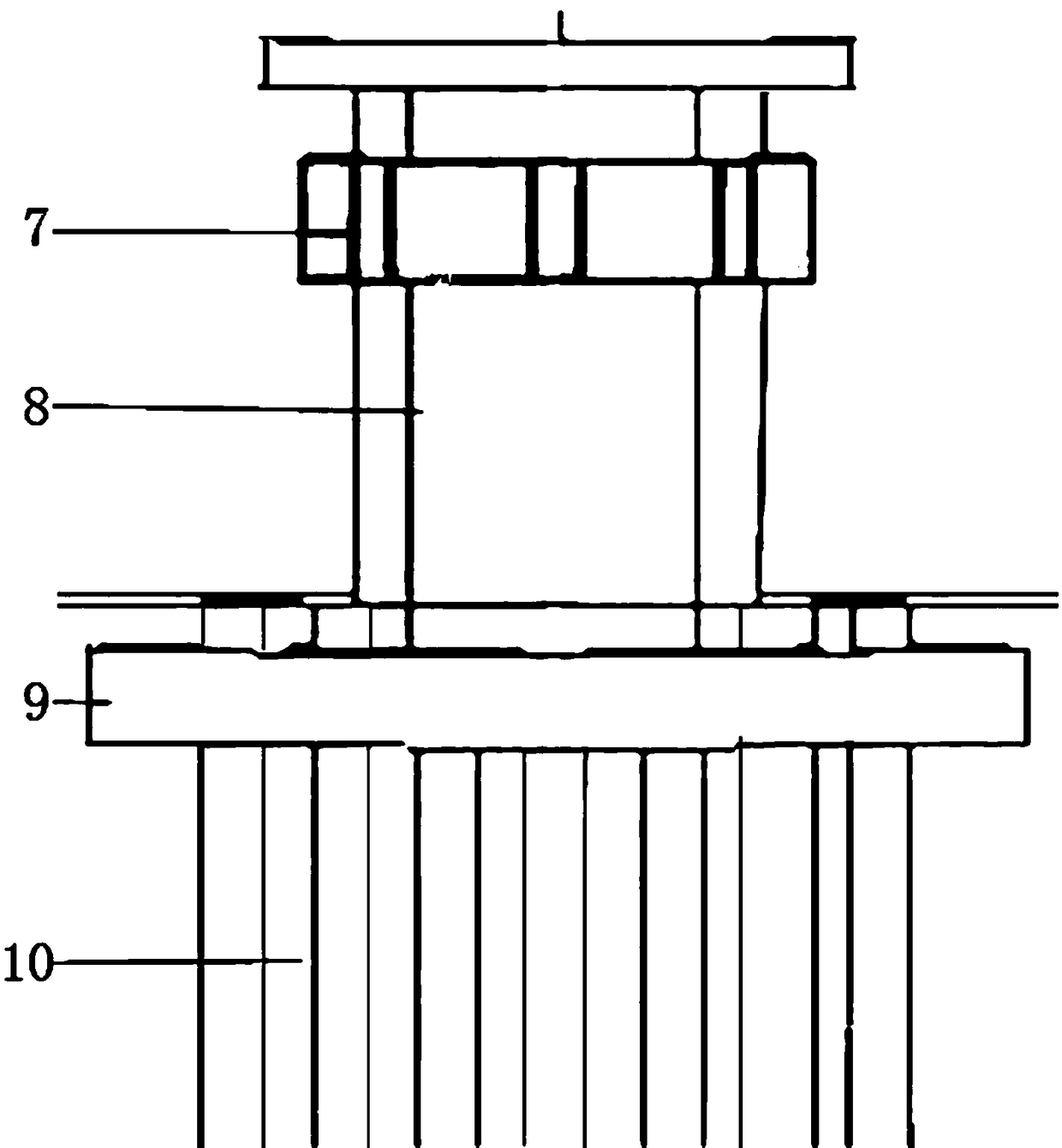 Thermopile infrared detector and 360-degree look-around array detecting device using detector