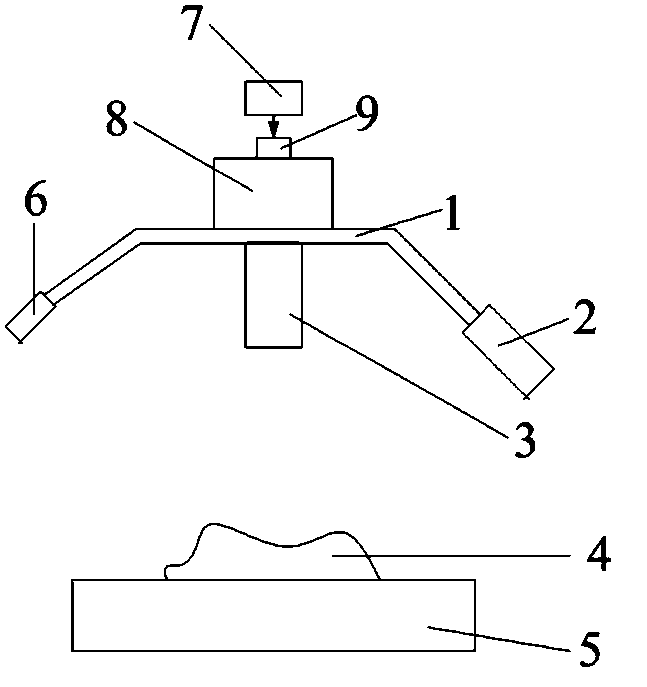 Portable microbeam X-ray fluorescence spectrophotometer