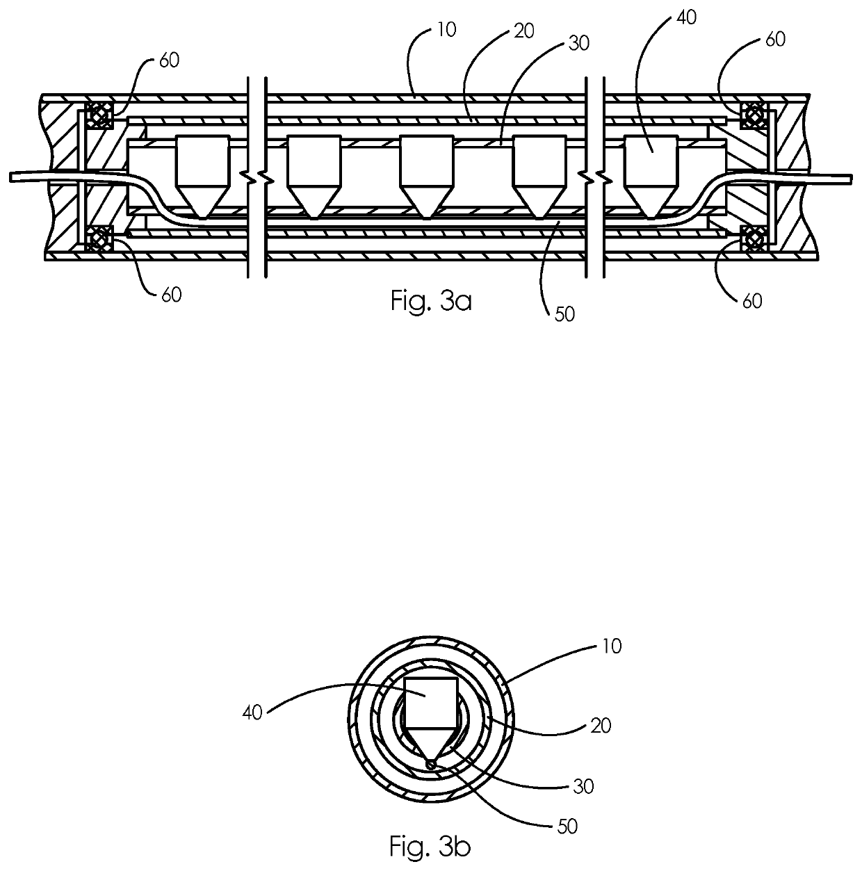 Gun for oriented perforation