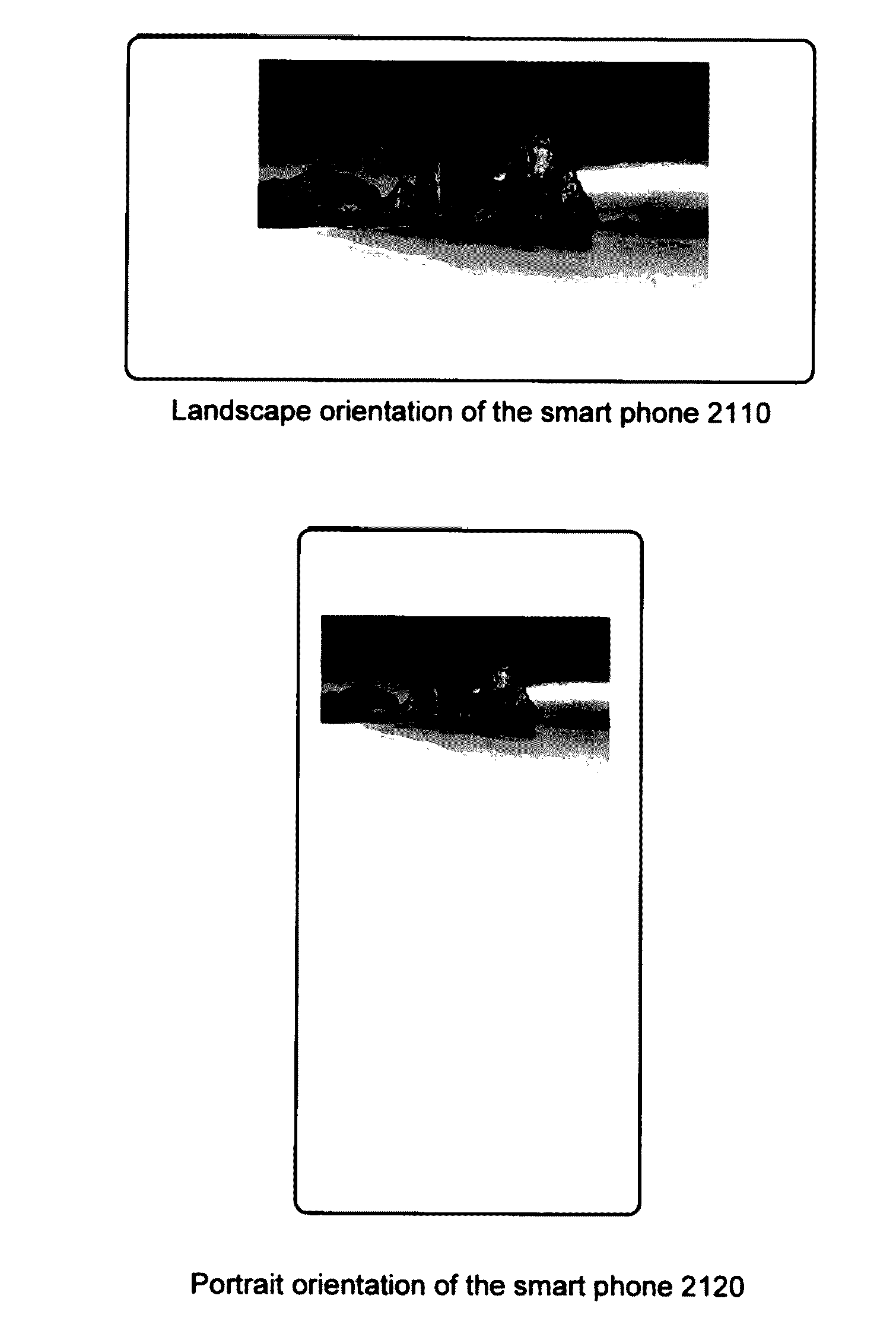 Apparatus for processing captured video data based on capture device orientation