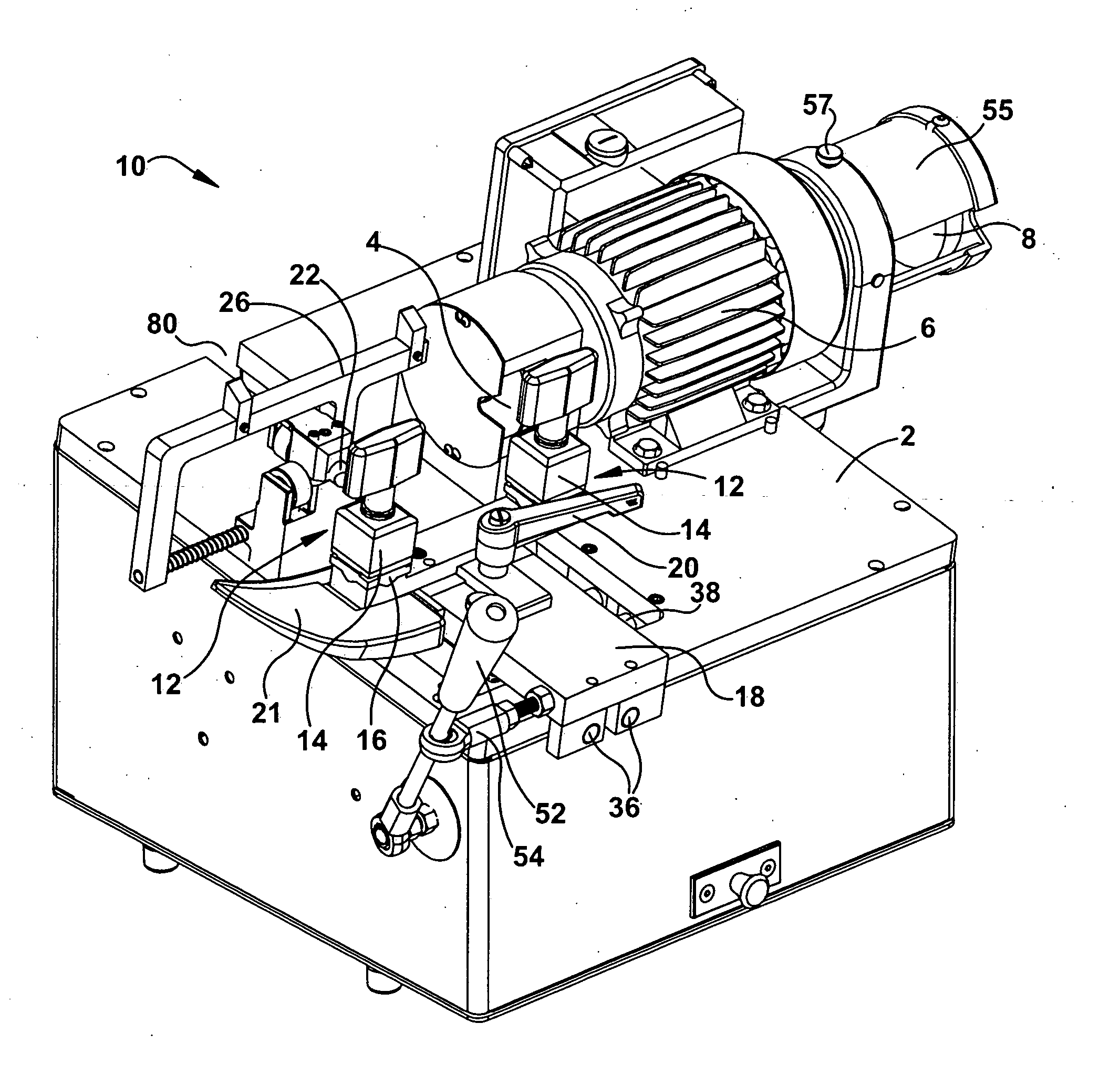 Key cutting machine