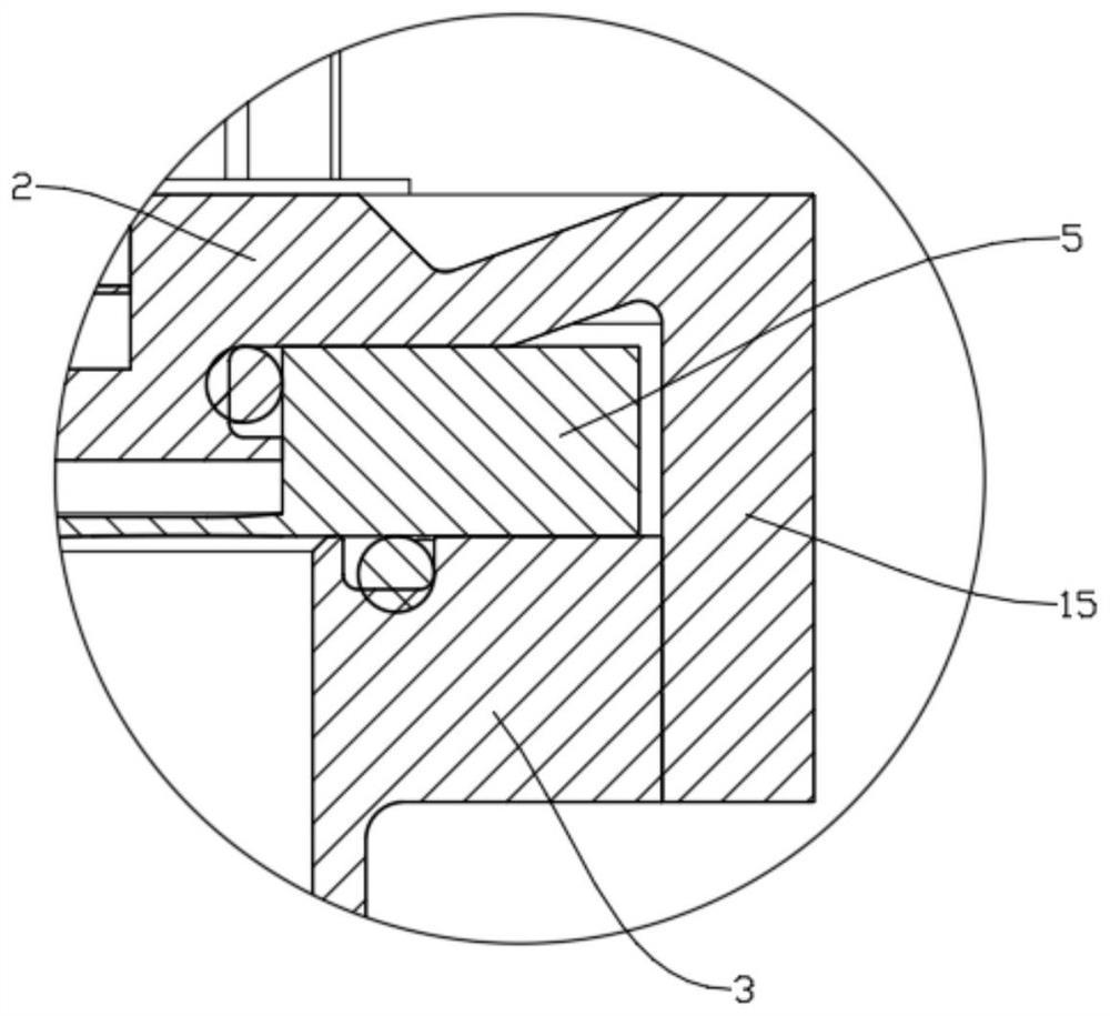 Compact transmission structure of adjacent joints and mechanical arm