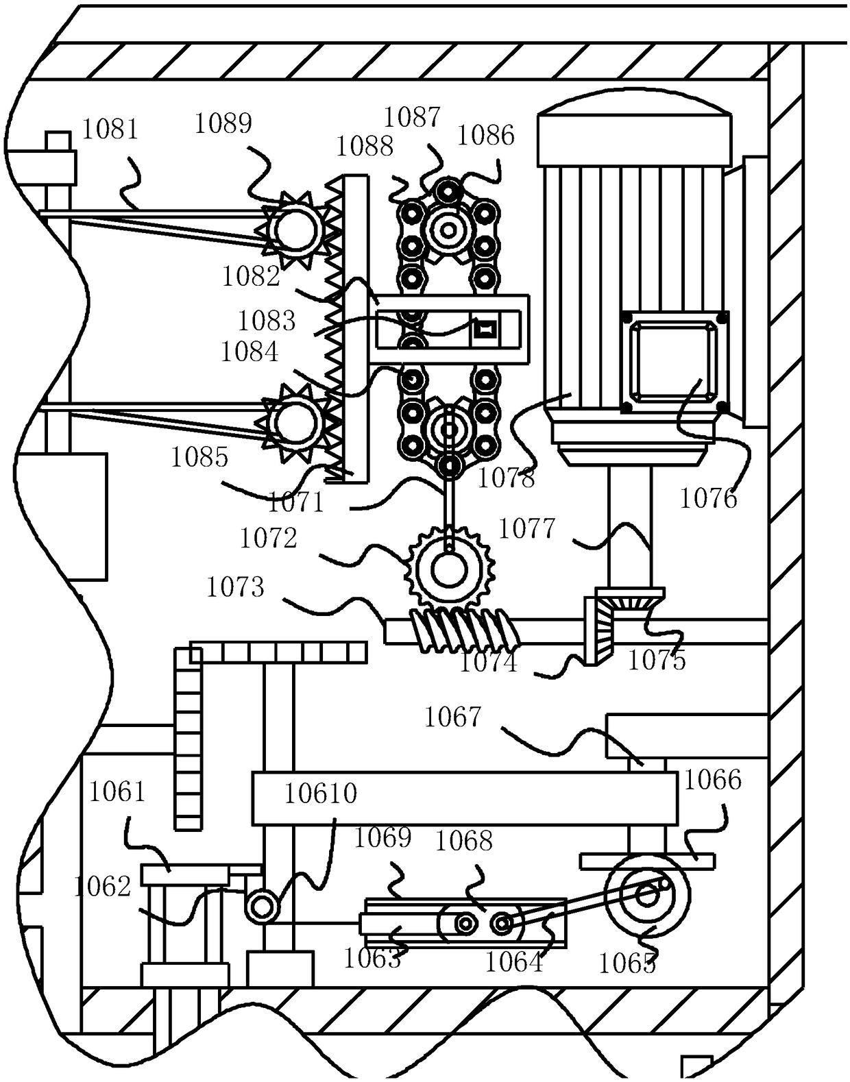 Anti-corrosion anti-freezing liquid production equipment for petroleum pipeline laying and dredging