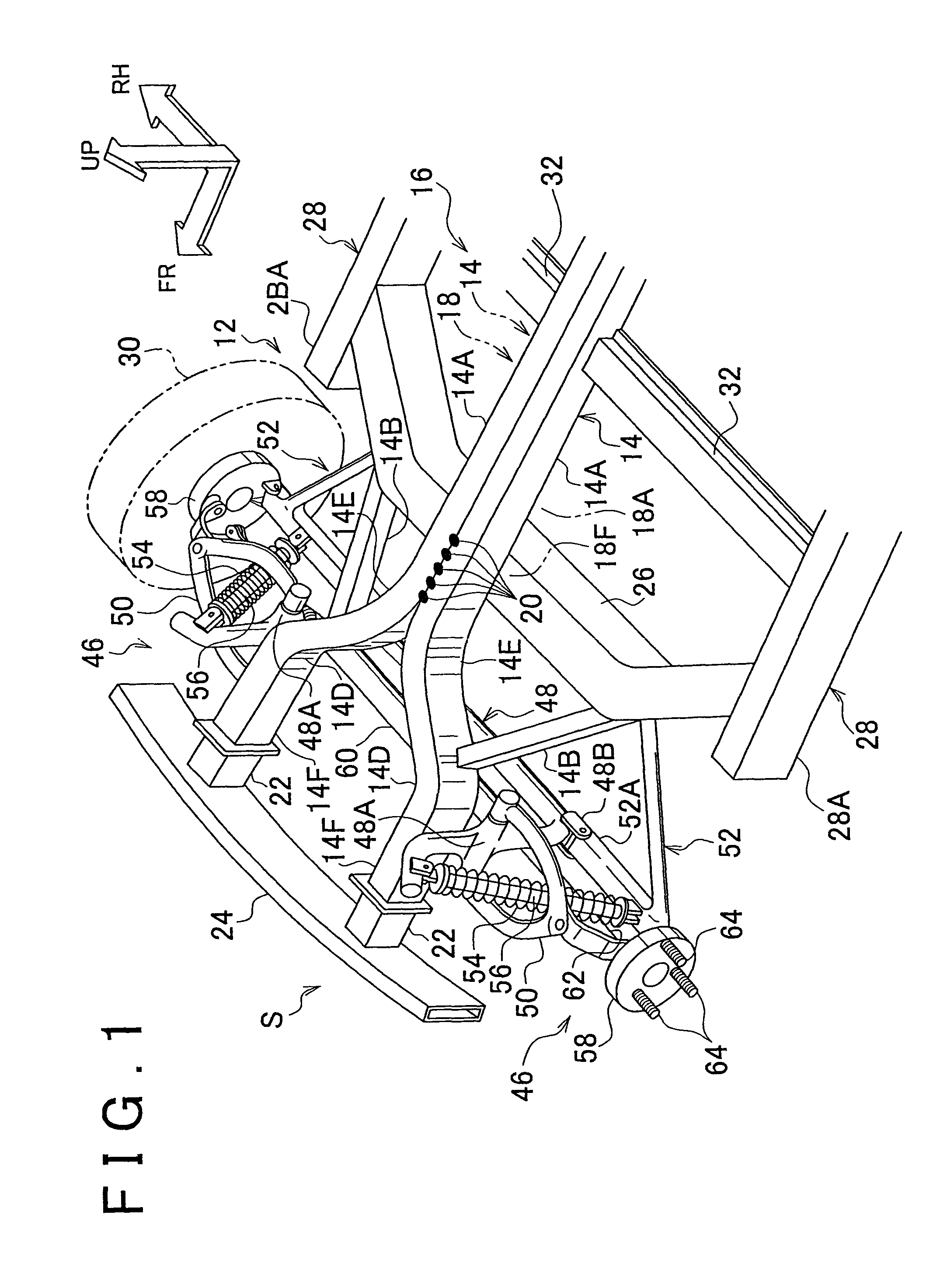 Vehicle frame structure