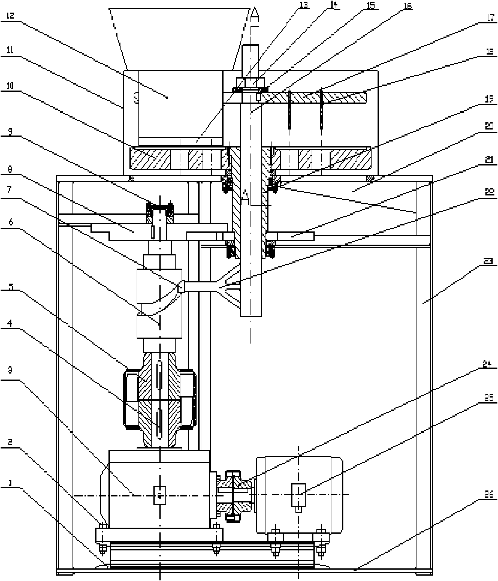 Full-automatic device for removing red date pits