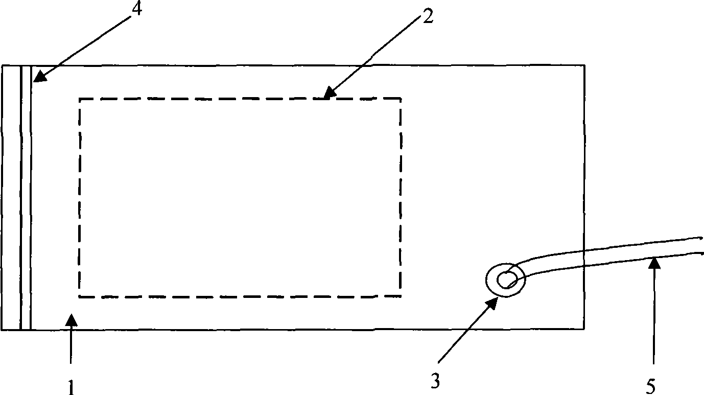 Apparatus for improving absorption rate and emission rate in infrared heat wave nondestructive detection