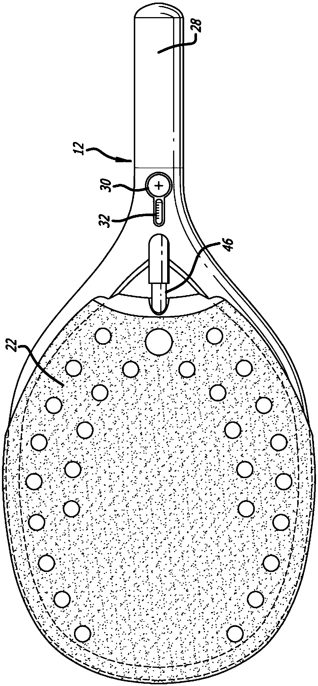 adjustable sports racket