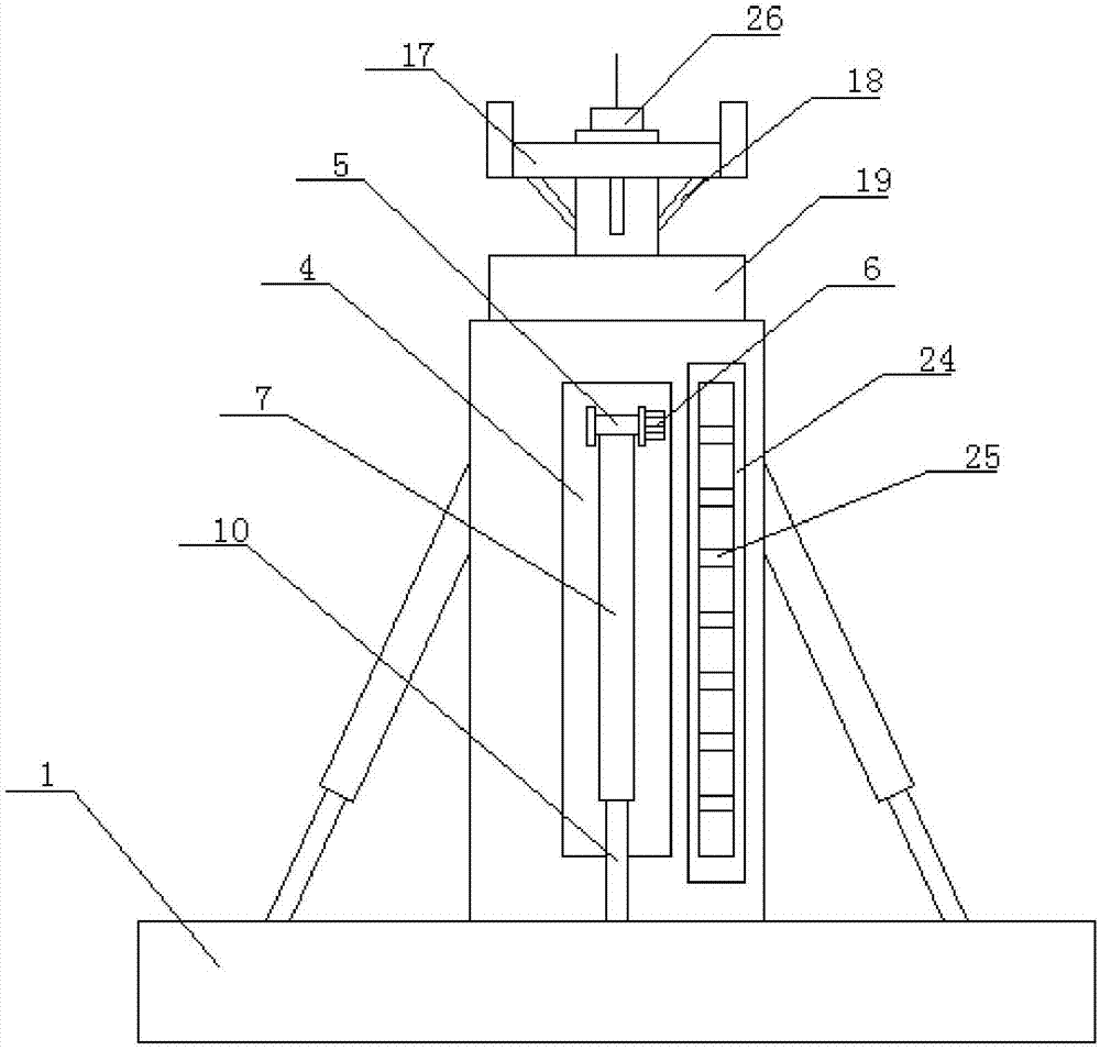 Communication iron tower with wind preventing function