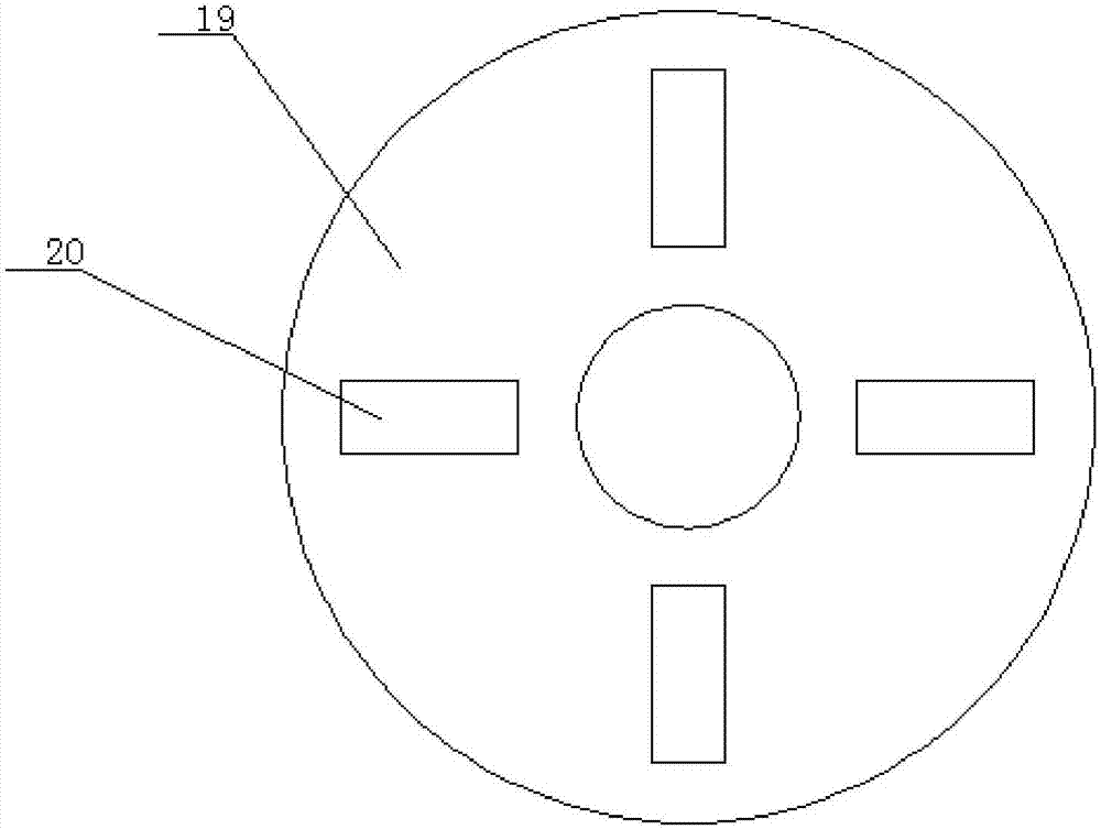 Communication iron tower with wind preventing function