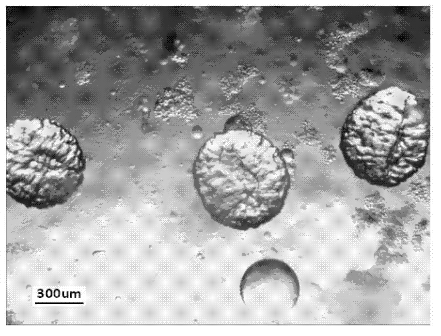 Grain size controllable monodisperse polyvinyl alcohol gel microsphere, preparation method thereof and applied device