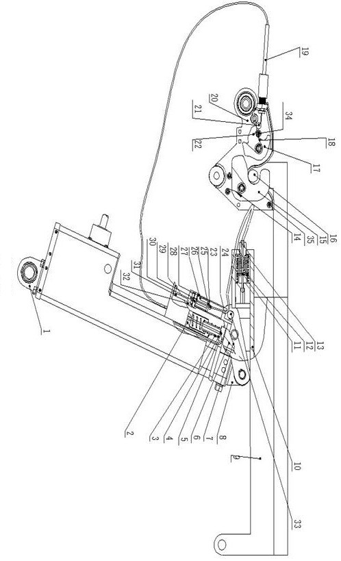 Truck cab lift system suspension and lock release control cable automatic controller