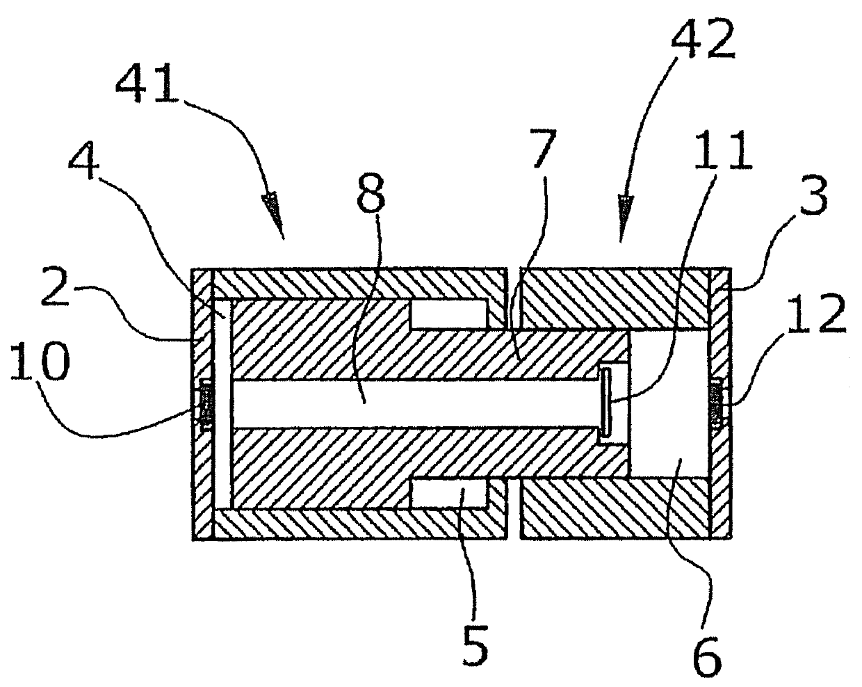 Double-acting refrigeration compressor