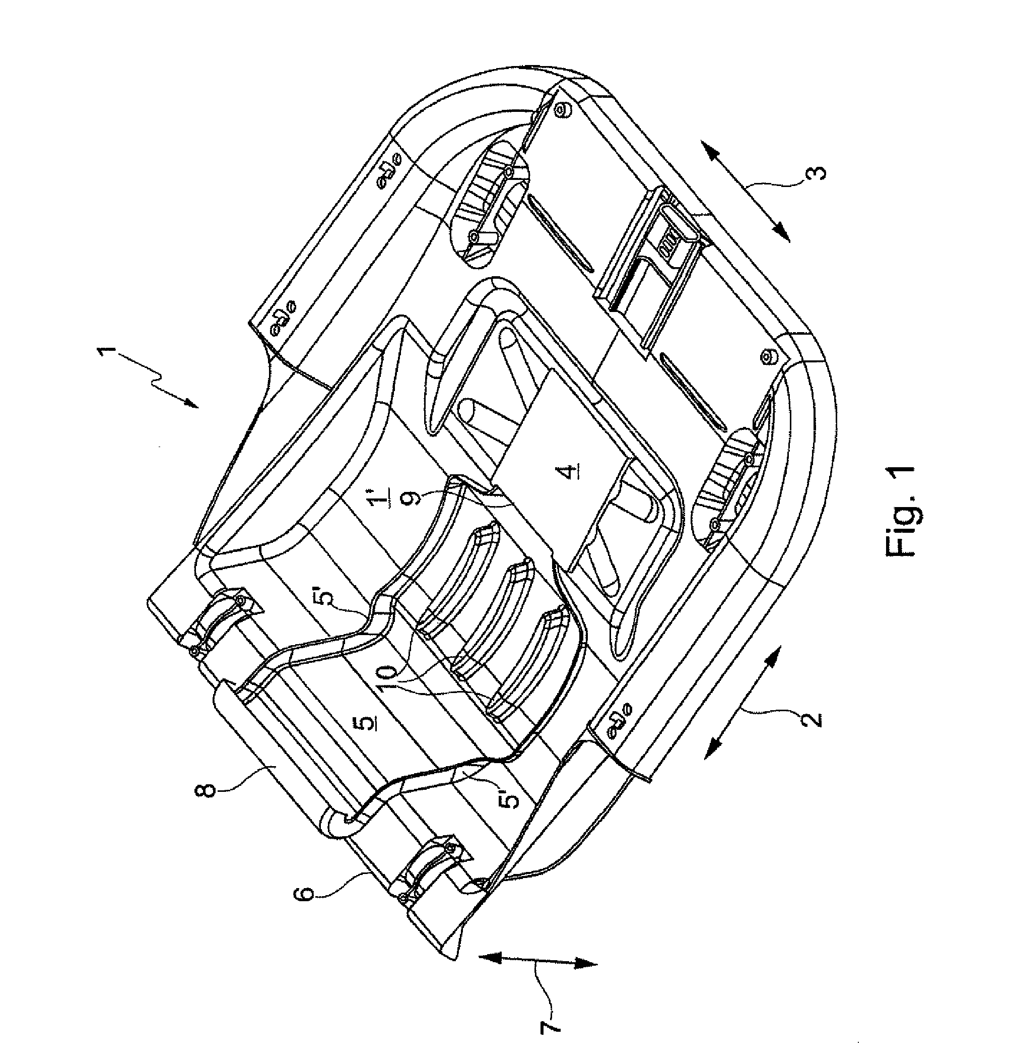 Vehicle Seat Comprising an Air Conditioning Unit