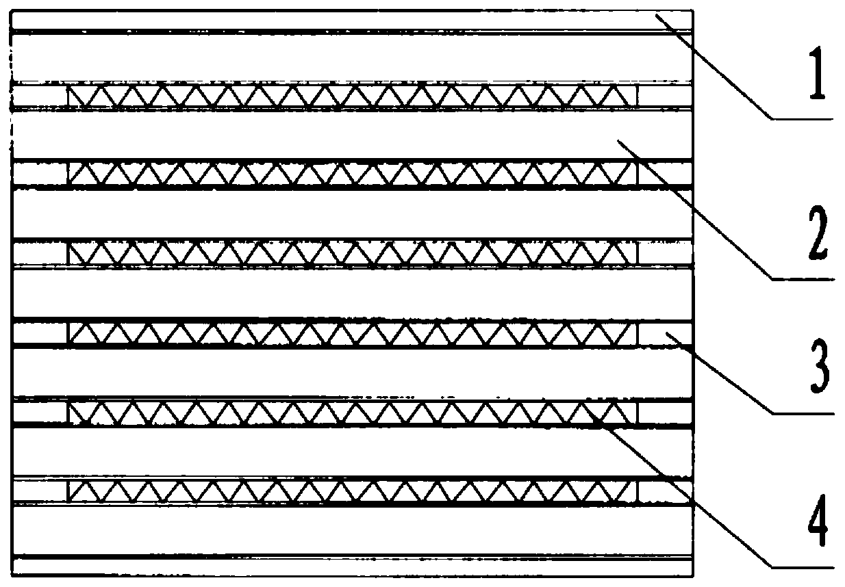 Stainless steel plate fin type radiator and processing method thereof