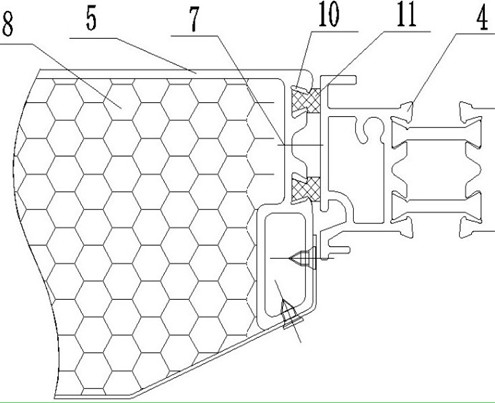 Sound insulation ventilating window