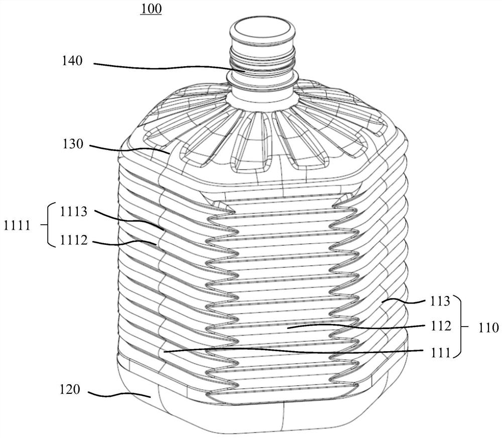 Disposable vacuum fresh-keeping soft barrel and vacuum fresh-keeping water taking device