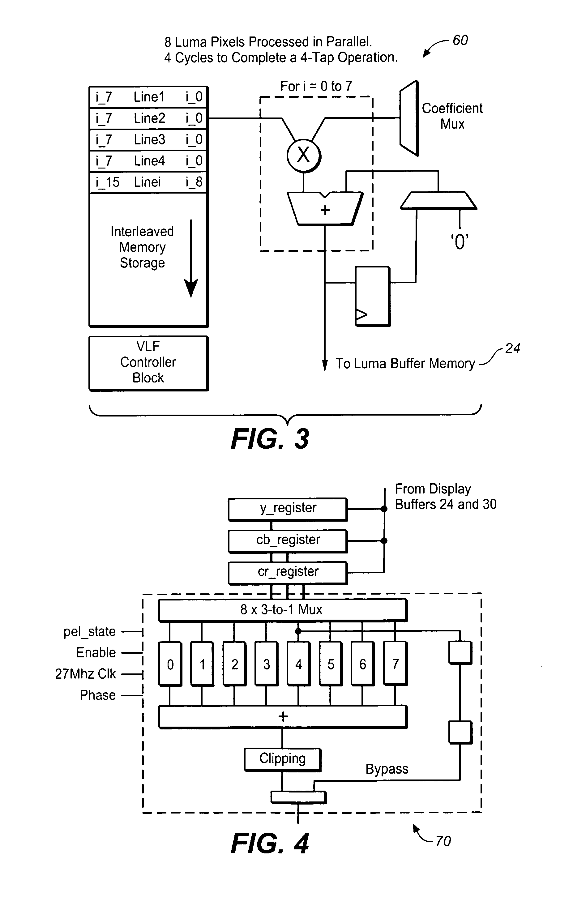 Video horizontal and vertical variable scaling filter