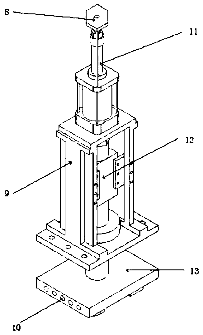 Ultrasonic-assisted glass heat-bending device based millimeter-wave heat source and control method