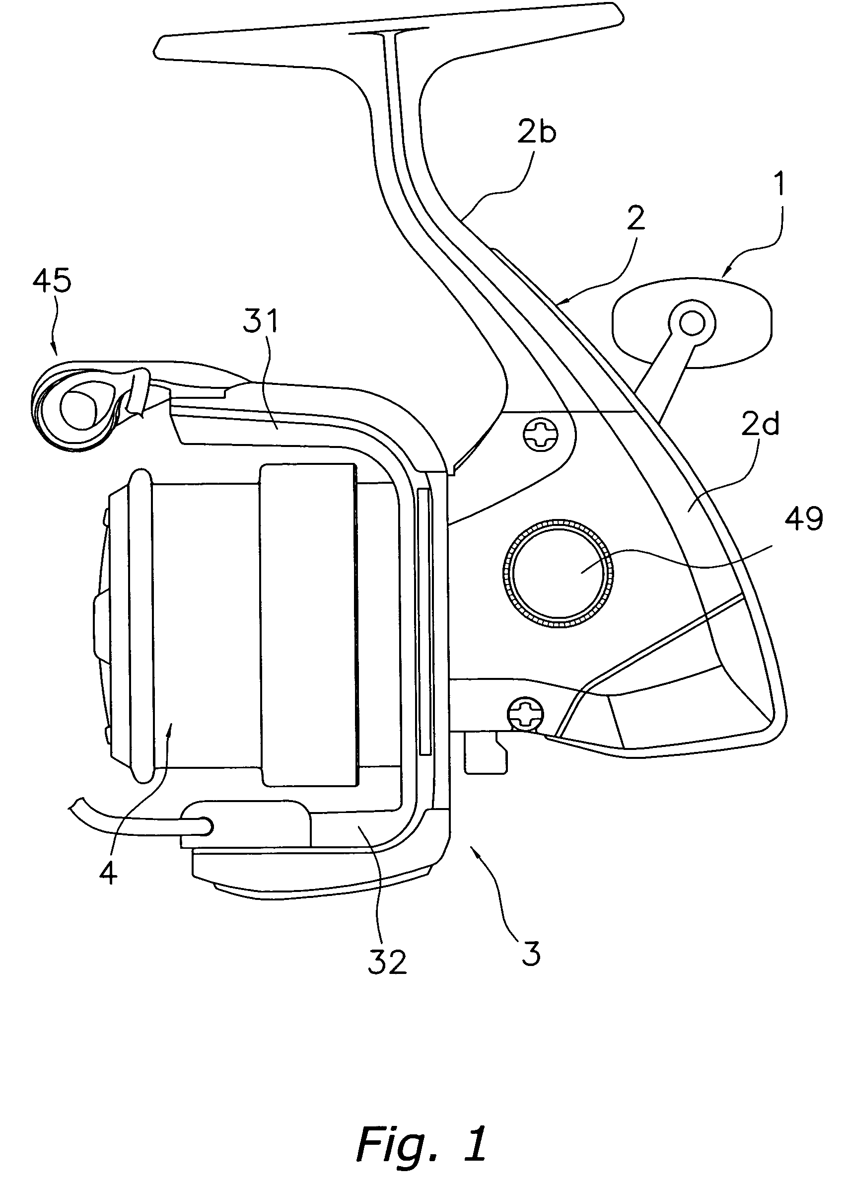 Spinning reel sounding mechanism