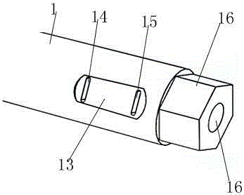 Integrated fixing device for olecranal fracture