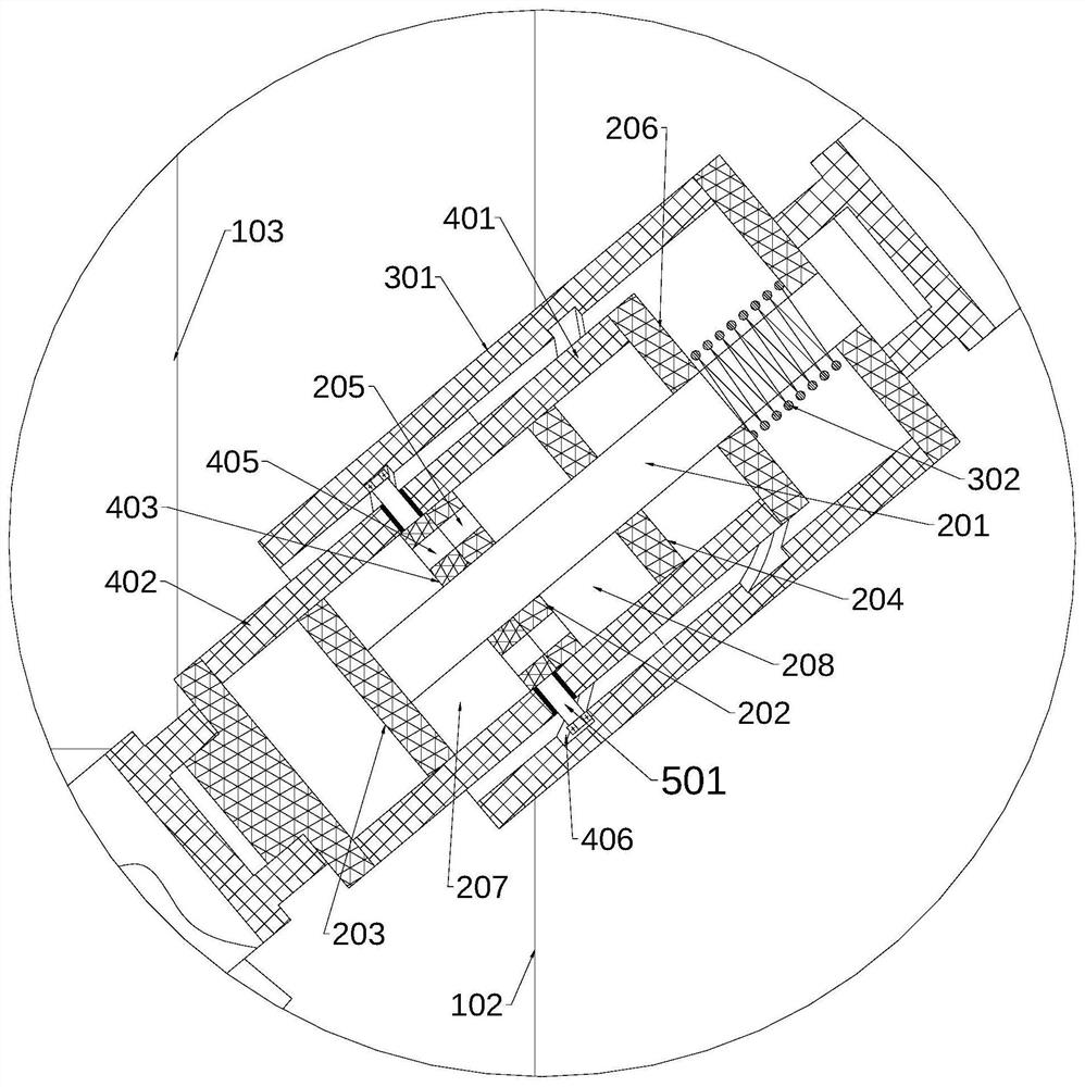 Self-adaptive shockproof designed packaging transportation device