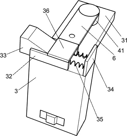 An auxiliary device for carrying vegetable seedlings on a seedling tray