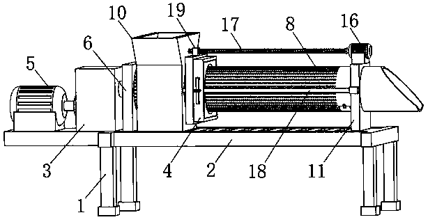 Paper pulp dehydration equipment for producing high-strength base wallpaper and base wallpaper production technology thereof